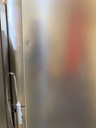 NEVERA COMBI LG INOX ANTIHUELLAS SEMINUEVO