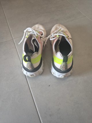 Nike React Element 55 Beige/Rosa Talla 37.5