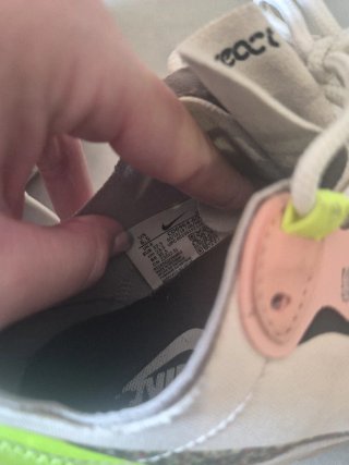 Nike React Element 55 Beige/Rosa Talla 37.5
