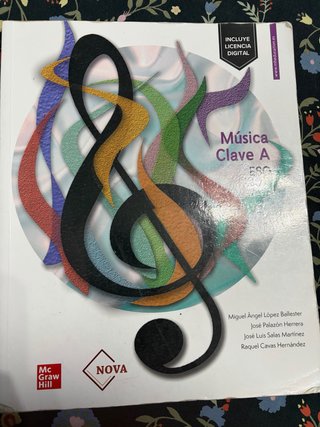 Libro Música Clave A - ESO - Mc Graw Hill