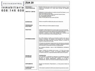 Terreno en venta en Zuera