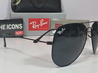 Gafas Ray-Ban Aviator Negras Talla 58