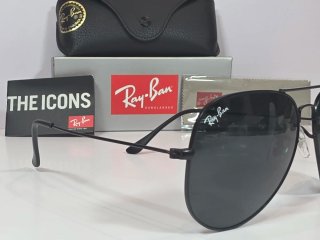 Gafas Ray-Ban Aviator Negras Talla 58