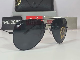 Gafas Ray-Ban Aviator Negras Talla 58
