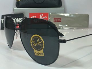 Gafas Ray-Ban Aviator Negras Talla 58