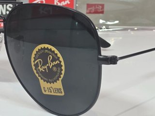 Gafas Ray-Ban Aviator Negras Talla 58