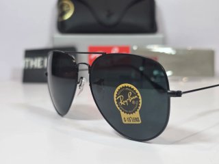 Gafas Ray-Ban Aviator Negras Talla 58
