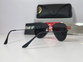 Gafas Ray-Ban Aviator Negras Talla 58