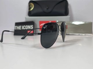 Gafas Ray-Ban Aviator Negras Talla 58
