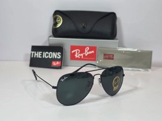 Gafas Ray-Ban Aviator Negras Talla 58