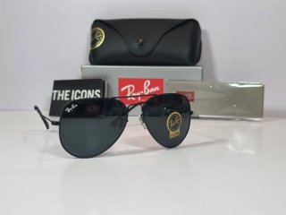 Gafas Ray-Ban Aviator Negras Talla 58