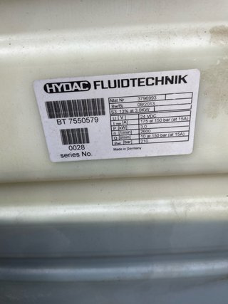 Grupo Hidráulico HYDAC 24V 3.0kW AMK2