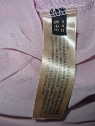 Camisa Massimo Dutti Rosa Talla M