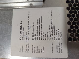 PC Industrial HOMAG K-CYBO-812I