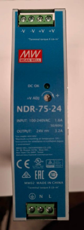 Fuente Alimentación Mean Well NDR-75-24