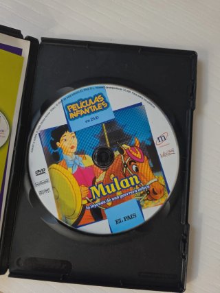 DVD Mulan: La leyenda de una guerrera mítica