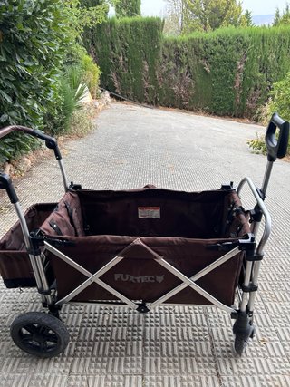 Carro Fuxtec Plegable Marrón