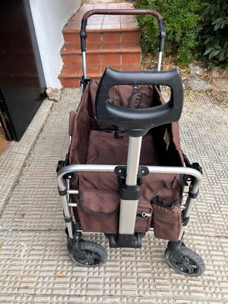 Carro Fuxtec Plegable Marrón