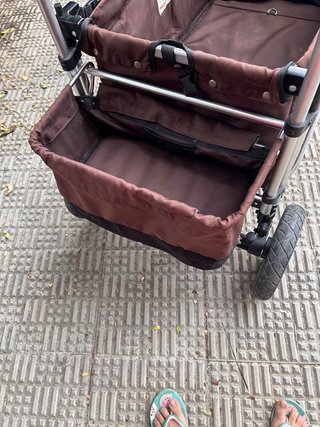 Carro Fuxtec Plegable Marrón