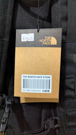 Mochila The North Face Basecamp Fusebox Negra