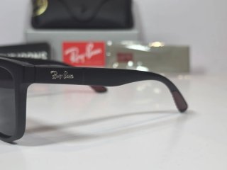 Gafas de Ray-Ban Wayfarer Polarizadas Negras Mate