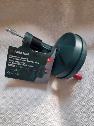 Desatascador espiral Parkside 6.3mm