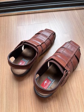 Sandalias Fluchos Marrón Talla 41
