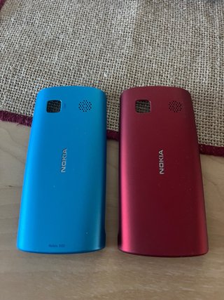 Carcasa Nokia 500 (Azul y Roja)