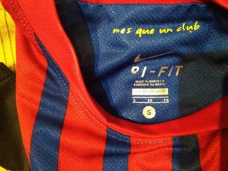 Camiseta Nike FC Barcelona Mascherano Talla S