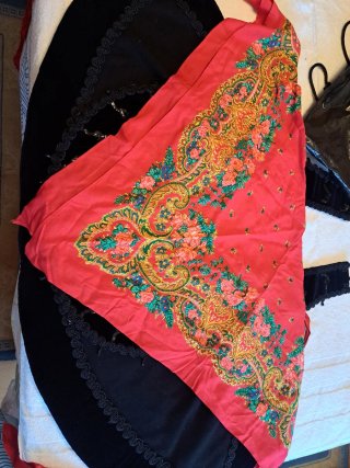 Traje de gallega niña