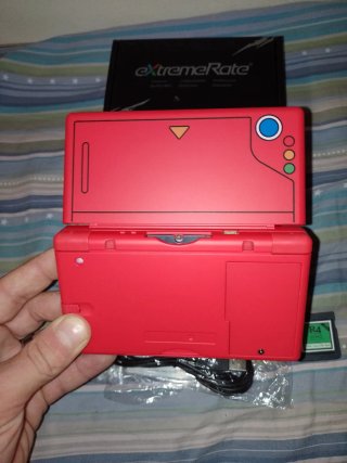 Nintendo DS Lite Rossa Custom Pokemon Pokédex