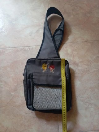 Bandolera M&M's gris