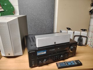 Amplificatore Kenwood + 5 casse Yamaha