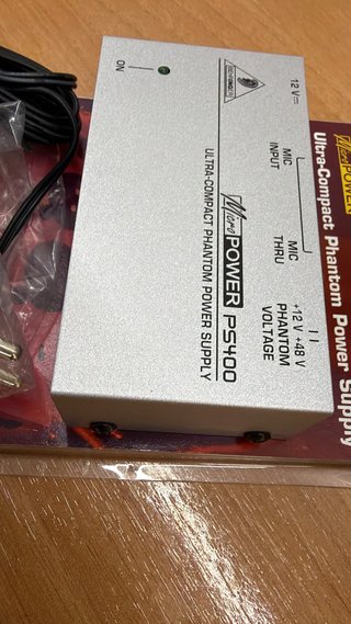 Behringer Micropower PS400 Alimentador Phantom