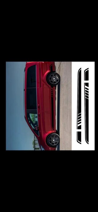 Vinilo lateral coche