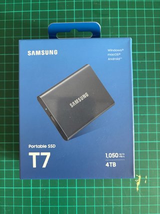 Samsung SSD T7 4TB Portátil