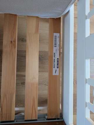 Cama infantil blanca Ikea