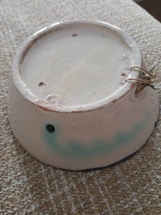 Cuenco Granadino Cerámica Azul y Verde