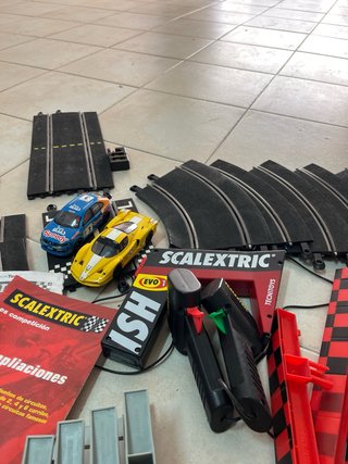 Pista Scalextric Completa + Coches