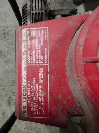Generador Honda para despiece