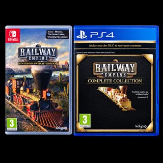 Pack Railway Empire Complete Collection PS4 y Swit