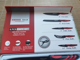 Set 5 Cuchillos Swiss Touch