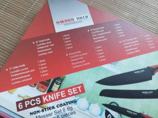 Set 5 Cuchillos Swiss Touch