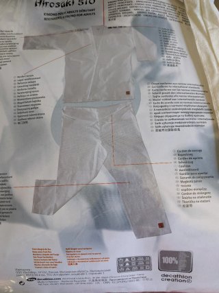 Traje Judo Adulto Decathlon Blanco