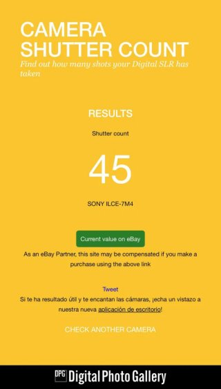 Sony A7 IV + Objetivo (45 Disparos)