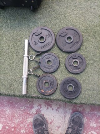 Juego pesas 8 kg Domyos