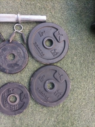 Juego pesas 8 kg Domyos
