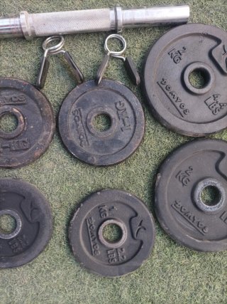Juego pesas 8 kg Domyos