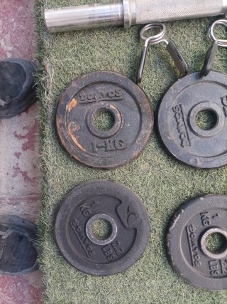 Juego pesas 8 kg Domyos
