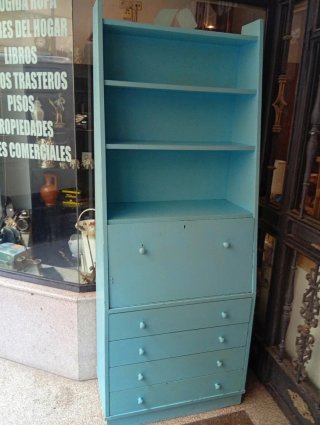Armario vintage madera 210x80x40 cm